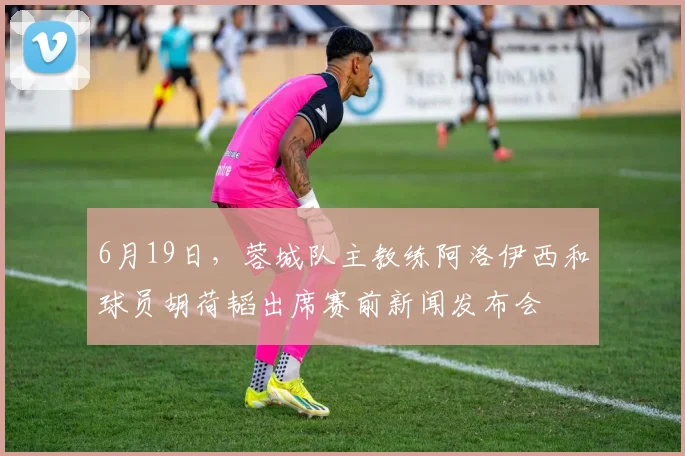 6月19日，蓉城队主教练阿洛伊西和球员胡荷韬出席赛前新闻发布会